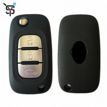 High quality remote smart car key with 3 button car key cloner for Renault 434 Mhz AES chip for Clio Fluence